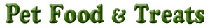 Pet Food & Treats